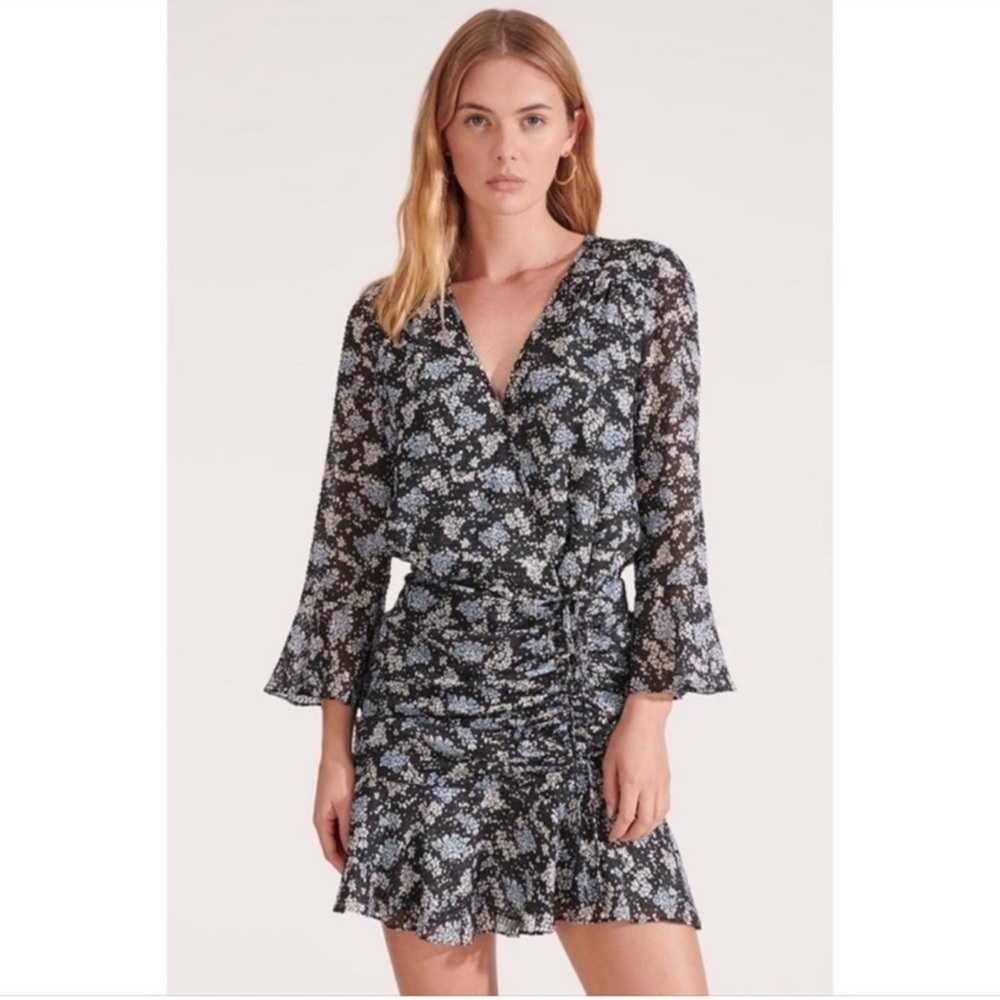 Veronica Beard Sean Silk Floral Mini Dress NWOT